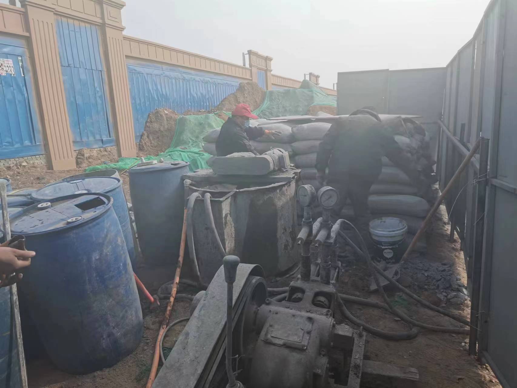 加格达奇地基沉降注浆加固